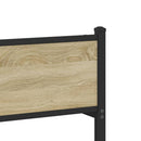 sengeramme uden madras 90x190 cm metal sonoma-eg