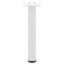 sofabordsben 4 stk. hvid 30-32 cm stål