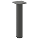 sofabordsben 4 stk. antracit 30-32 cm stål