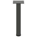 sofabordsben 4 stk. antracit 30-32 cm stål