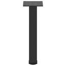 sofabordsben 4 stk. sort 42-44 cm stål