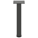 sofabordsben 4 stk. antracit 42-44 cm stål