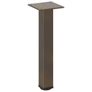 sofabordsben 4 stk. naturstål 42-44 cm stål