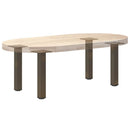 sofabordsben 4 stk. naturstål 42-44 cm stål