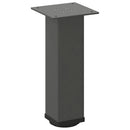 sofabordsben 4 stk. antracit 30-32 cm stål