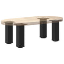 sofabordsben 4 stk. sort 42-44 cm stål