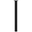 barbordsben 4 stk. sort 90-92 cm stål