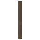 barbordsben 4 stk. naturstål 110-112 cm stål