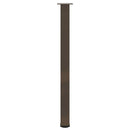 barbordsben 4 stk. naturstål 110-112 cm stål