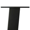 sofabordsben 4 stk. sort 30 cm stål