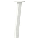 sofabordsben 4 stk. hvid 30 cm stål