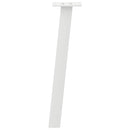 sofabordsben 4 stk. hvid 30 cm stål