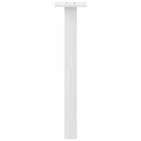 sofabordsben 4 stk. hvid 30 cm stål