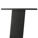 sofabordsben 4 stk. antracit 30 cm stål