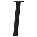 sofabordsben 4 stk. sort 42 cm stål