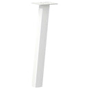 sofabordsben 4 stk. hvid 42 cm stål