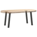 sofabordsben 4 stk. antracit 42 cm stål