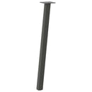 konsolbordben 4 stk. antracit 72 cm stål