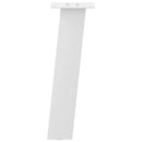 sofabordsben 4 stk. hvid 30 cm stål