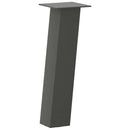 sofabordsben 4 stk. antracit 30 cm stål