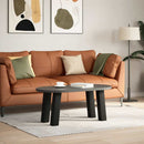 sofabordsben 4 stk. sort 42 cm stål
