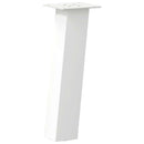 sofabordsben 4 stk. hvid 42 cm stål