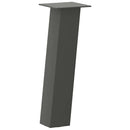 sofabordsben 4 stk. antracit 42 cm stål