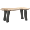 sofabordsben 4 stk. antracit 42 cm stål