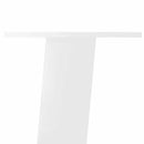 konsolbordben 4 stk. hvid 72 cm stål