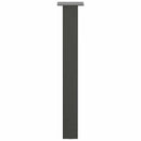 konsolbordben 4 stk. antracit 72 cm stål