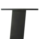 konsolbordben 4 stk. antracit 72 cm stål