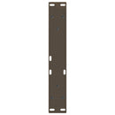 sofabordsben V-formet 2 stk. naturstål 30x(30-31,3) cm stål