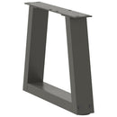 sofabordsben V-formet 2 stk. antracit 40x(30-31,3) cm stål