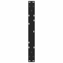 sofabordben V-formet 2 stk. sort 60 x (30-31,3) cm stål