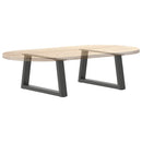 sofabordsben V-formet 2 stk. antracit 70x(30-31,3) cm stål