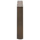 sofabordsben V-formet 2 stk. naturstål 70x(30-31,3) cm stål