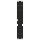 sofabordsben V-formet 2 stk. sort 28 x (42-43,3) cm stål
