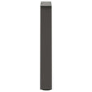 sofabordsben V-formet 2 stk. antracit 28 x (42-43,3) cm stål