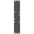 spisebordsben V-formet 2 stk. antracit 50x(72-73,3) cm stål