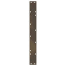 spisebordsben V-formet 2 stk. naturstål 80x(72-73,3) cm stål