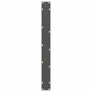 spisebordsben V-formet 3 stk. antracit 70 x (72-73,3) cm stål