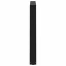 spisebordsben V-formet 3 stk. sort 100x(72-73,3) cm stål