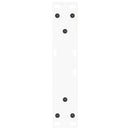 sofabordsben V-formet 2 stk. hvid 30x(30-31,3) cm stål