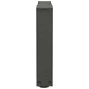 sofabordben V-formet 2 stk. antracit 30x(30-31,3) cm stål