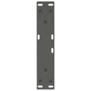 sofabordben V-formet 2 stk. antracit 30x(30-31,3) cm stål