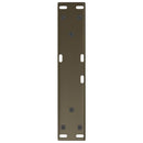 sofabordsben V-formet 2 stk. naturstål 30x(30-31,3) cm stål