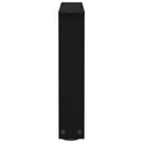 sofabordben V-formet 2 stk. sort 40x(30-31,3) cm stål