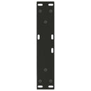 sofabordben V-formet 2 stk. sort 40x(30-31,3) cm stål