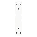 sofabordsben V-formet 2 stk. hvid 40x(30-31,3) cm stål