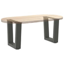 sofabordsben V-formet 2 stk. antracit 40x(30-31,3) cm stål